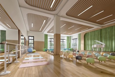 现代幼儿园音乐室3D模型下载